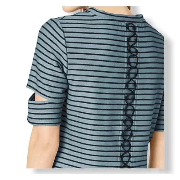 Skinnygirl Women's Kate Back Lace Up Knit Top - Picture 3 of 4